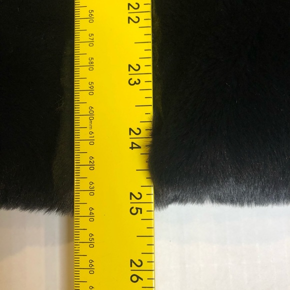 Nwt Womens Nike Sportswear Black Oversized Swoosh fuzzy Fleece Jacket sz: m $175 - Picture 6 of 8